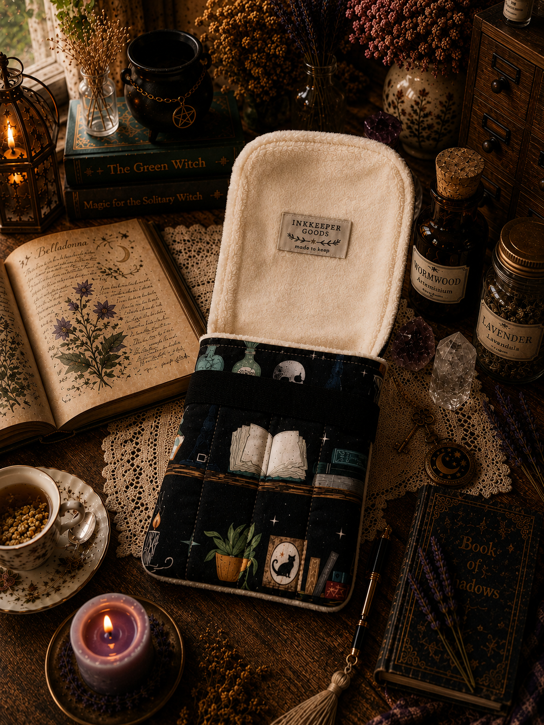 The Familiar’s Library Handmade Fountain Pen Pouch/Case