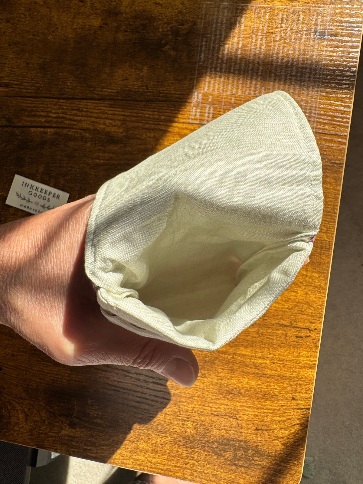Kyoto Rose Two-Tone — The Petite Pouch