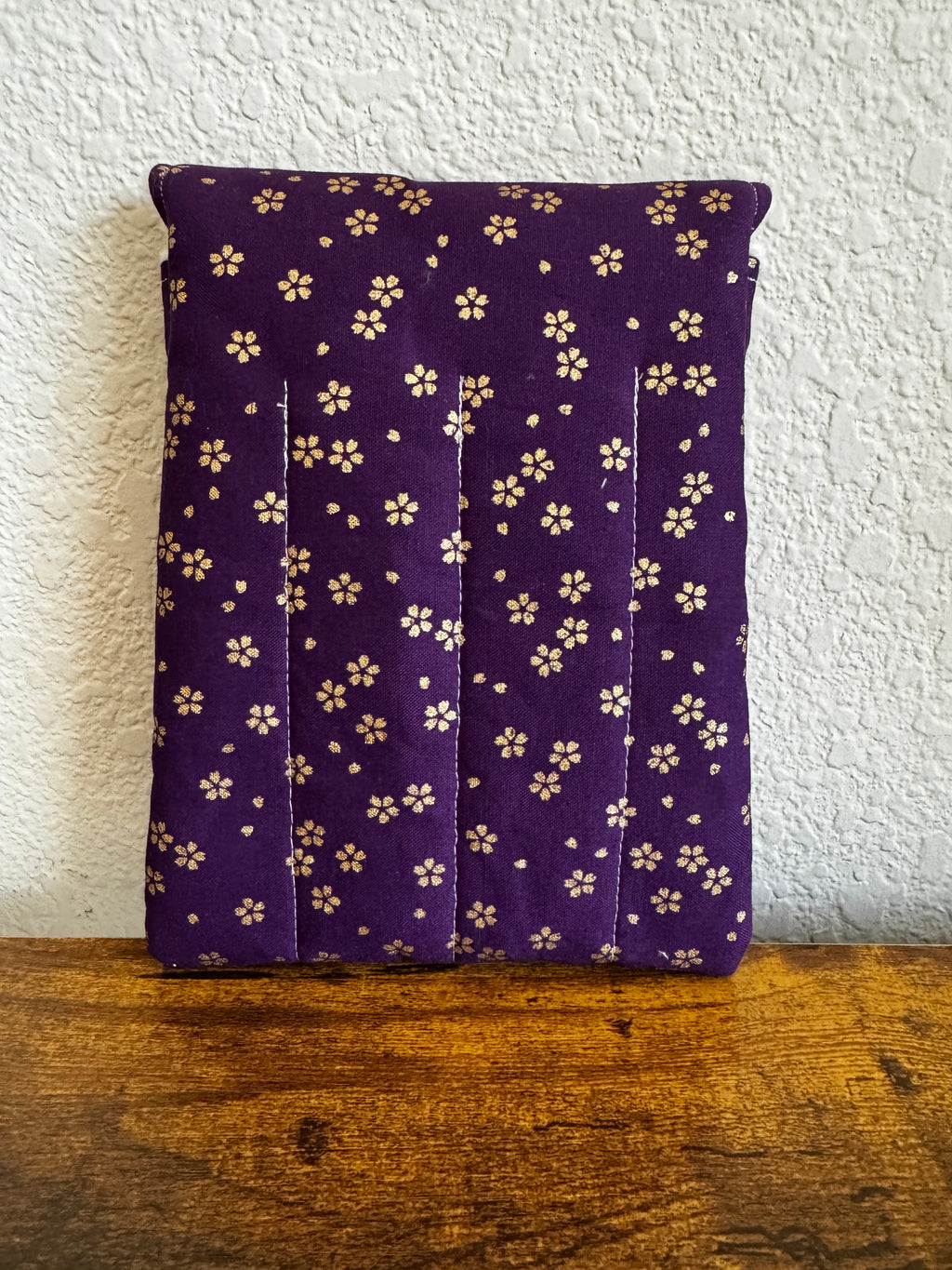 🌸 Plum Sakura Bloom Fountain Pen Case/ Japanese Cherry Blossom/Handmade Journaling & Stationery Holder