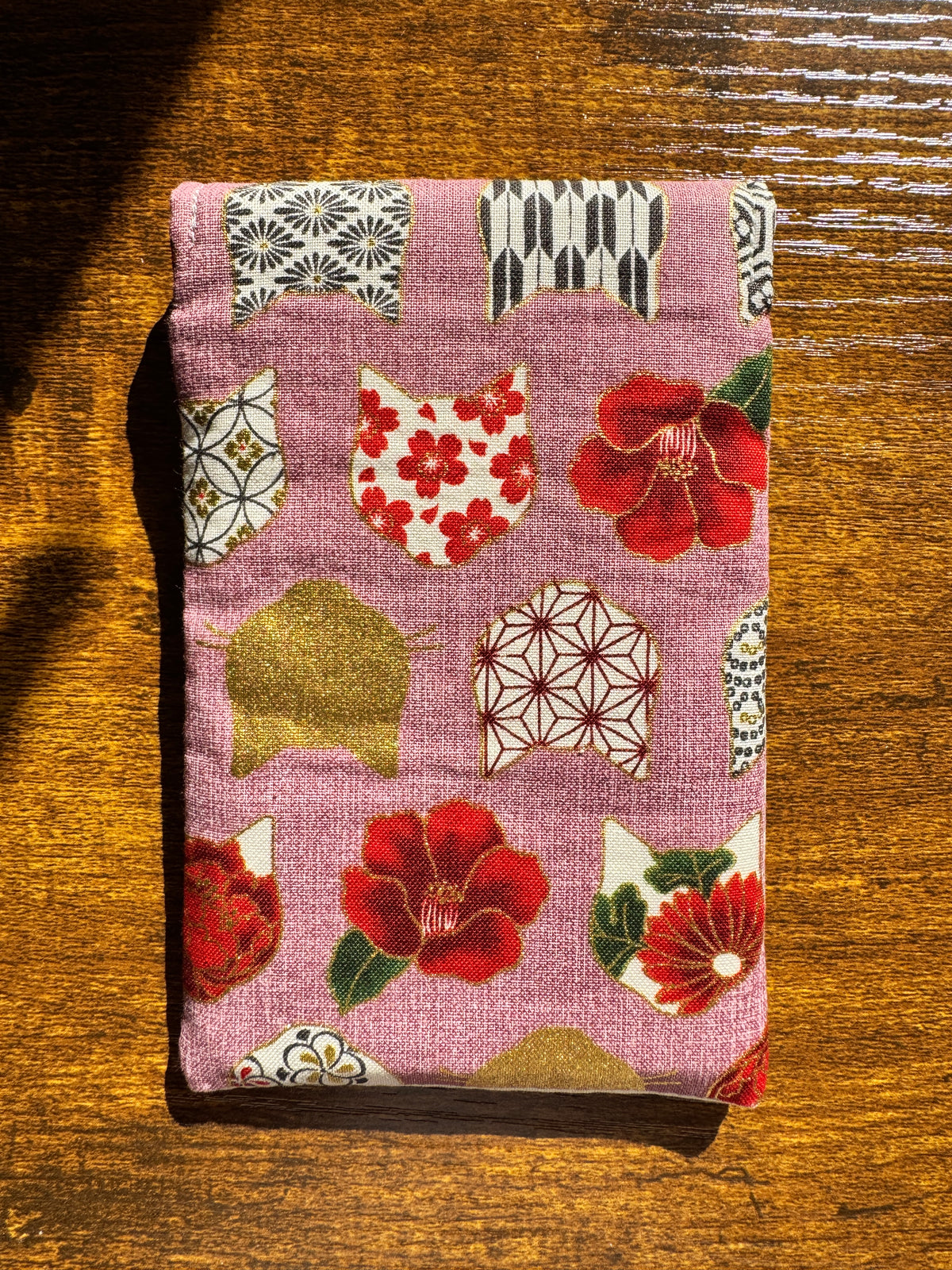 Kyoto Rose Two-Tone — The Petite Pouch