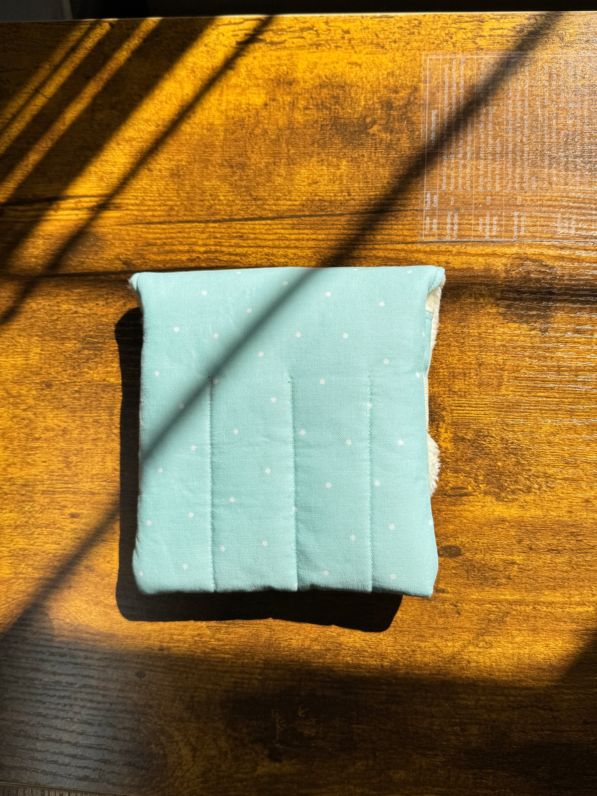 The Mini-Blue Skies , Handmade mini fountain pen pouch
