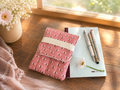 Honey Bee Fountain Pen Case/Handmade Writer's Pen Case/Stationary Holder