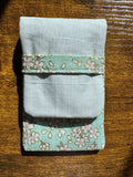 Sakura Morning — Two-Tone Petite Fountain Pen Pouch