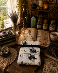 The Moonlit Flight Handmade Fountain Pen Pouch/Case