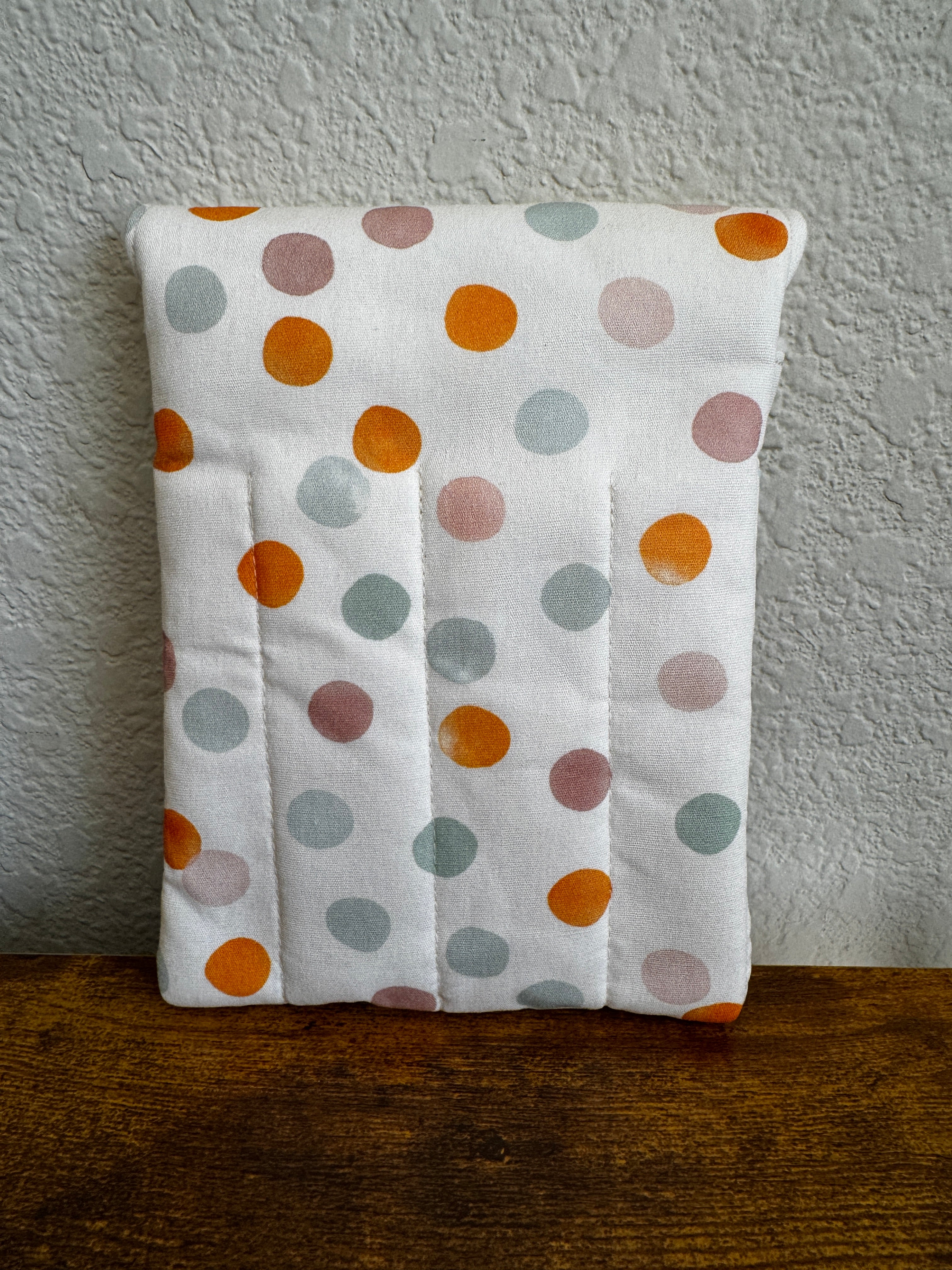 Polka Dots Fountain Pen Case/Handmade Writer's Pen Case/Stationary Holder
